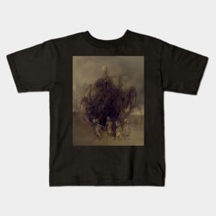 The Slender Man Kids T-Shirt